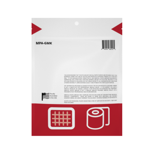 Mini Gauze refill kit to restock first aid kits with essential wound treatment supplies.