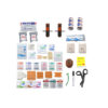 Contents of the Vehicle Trauma Kit for critical injuries and accidents on the road.