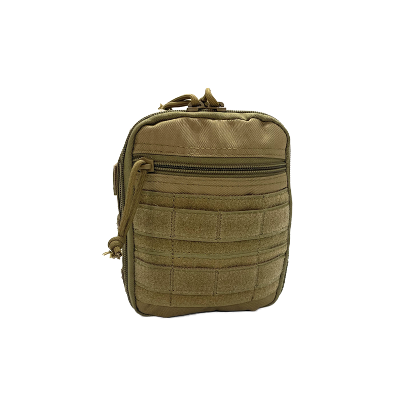 Swiss Military IFAK (Individual First Aid Kit) back shown.